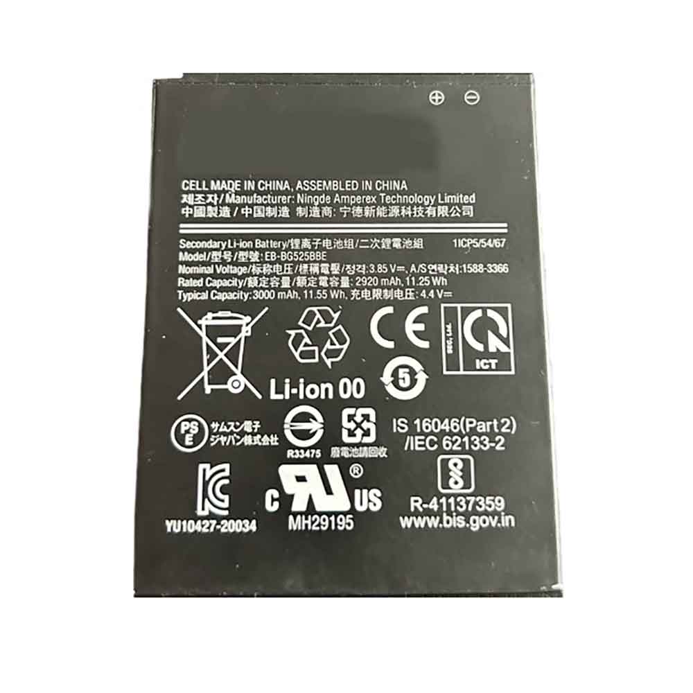 Batería para SAMSUNG Notebook-3ICP6/63/samsung-eb-bg525bbe